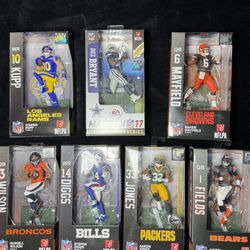 NFL Collectible Figures( Prices Listed)