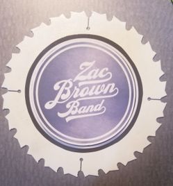 Zac Brown Band Decorative Saw Blade