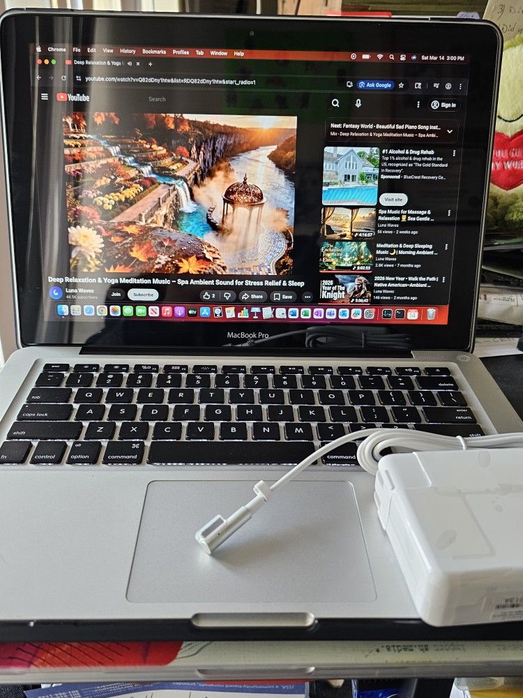 Macbook Pro Apple Laptop 13-inch SSD 500GB, Office Installed, LogicPro X