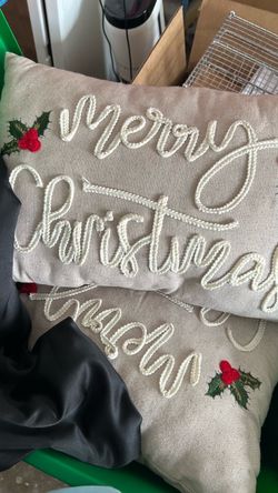 Christmas pillows