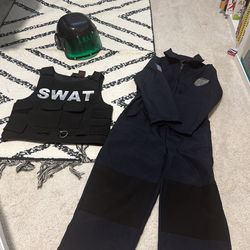 Boys SWAT costume Size 3-4y