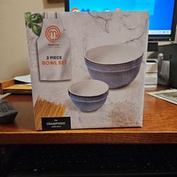 MasterChef 2 Piece Bowl Set New
