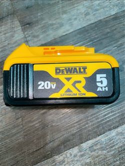 New Dewalt battery 5ah 20v