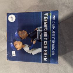 Pee Wee Reese And Roy Campanella Bobble Head