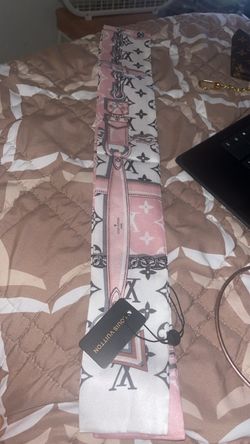 Louis Vuitton Monogram Silk Bandeau Scarf