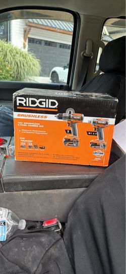 RIDGID 18V Brushless 2-Tool Combo Kit