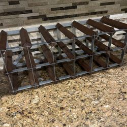 Swedish Style Wine Rack Holds (12)Bottles