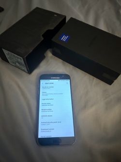 Samsung Galaxy S7 - Unlocked - Black - 32GB - Very Good