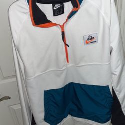 Nike Sportswear 1/2 Zip Fleece Pullover Mens Noir Size Large