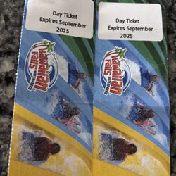 Hawaiian Falls Day Tickets 2 tickets