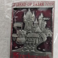 Scarborough Renaissance Faire 2019 Friends Of Faire Lapel Pin