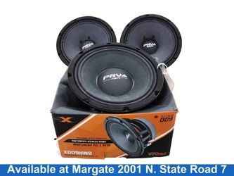 Prv Audio 8mb700ft-ndy Black Car Sub-woofer Sets Of 4