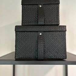 Set of 2 Storage Boxes