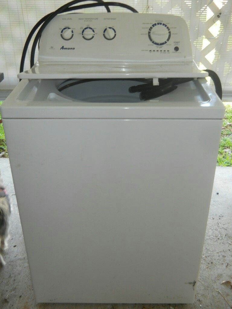 Amana He washer/ Free dryer with purchse
