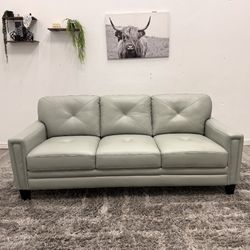 Leather Couch - Free Delivery 