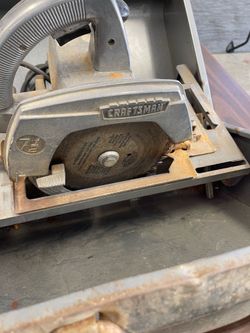 Craftsman 7 1/2” Electric Hand Saw Vintage 1960’s