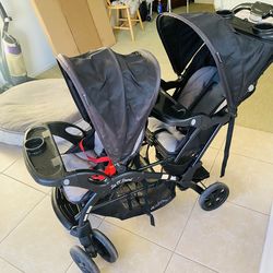 baby stroller, see description