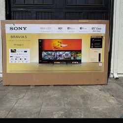 85XR50 85” Sony smart 4k Bravía 5 mini led Tv 