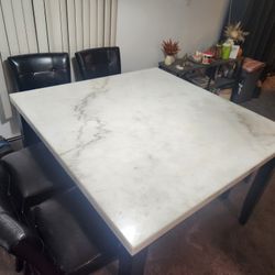Marble Table Set