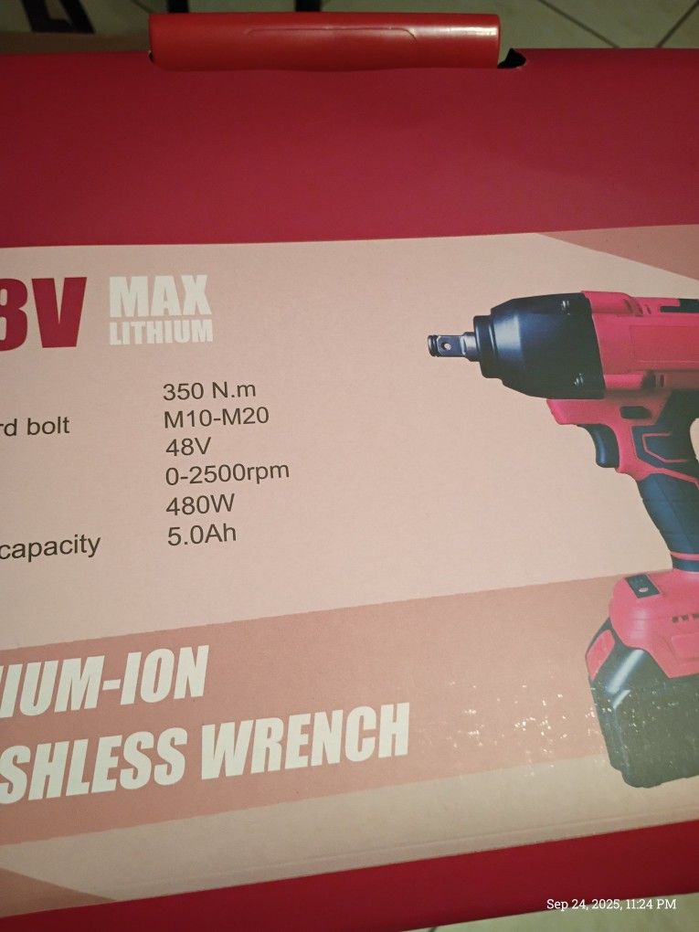 Lithium Ion Brushless Wrench