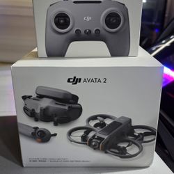 DJI Avata 2 Fly More Combo, RC Motion 3, FPV Controller 3, Motion 3 Goggles, 3 Batteries