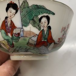 Three Chinese Famille Rose Porcelain Bowl 