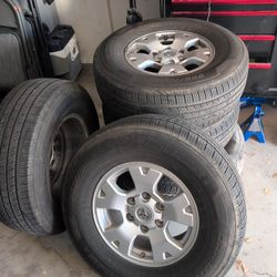 4 Toyota Tacoma Tires Fairly Used 