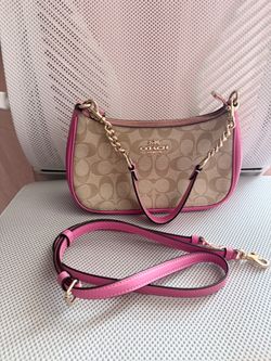 Coach Signature Crossbody Bag with Chain Strap