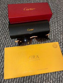 Cartier “Dope Boy” Shades W/ Moissanite