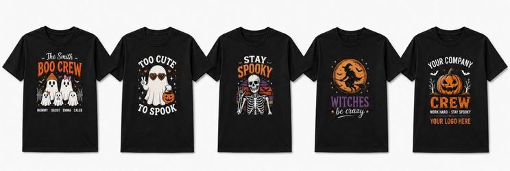 Custom Halloween T-Shirts Personalized