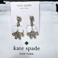 New Kate Spade MOP Earrings