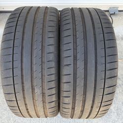 2 Michelin Tires 245/40/20