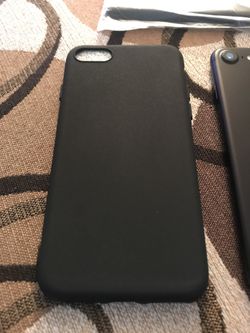 iPhone 7/8 mat black slim care