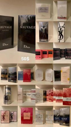 Designer Perfume Collection – Dior, YSL, Valentino & More