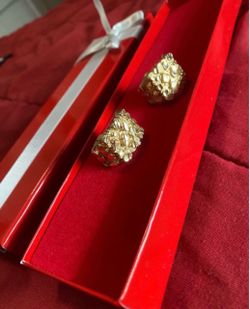 10K GOLD NUGGETS RINGS