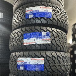 275/65/18 Atlander At Set Of 4 New Tires Installed And Balanced 40,000 Miles Warranty