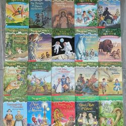 MAGIC TREE HOUSE AND MERLIN MISSION SERIES LOT OF 20 BOOKS BY MARY POPE OSBORN