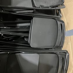 Black Foldable Chairs *Please read description 