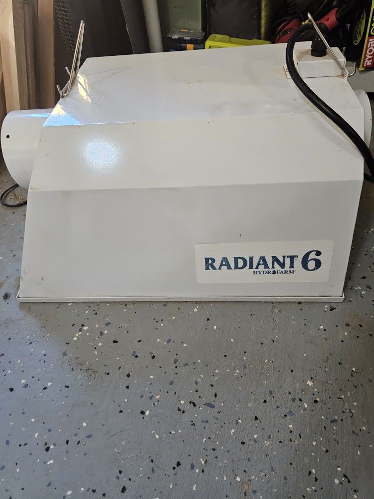 2 Hydrofarm Radiant 6 Grow Hoods