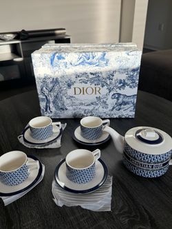 Christian Dior Porcelain Tea Set