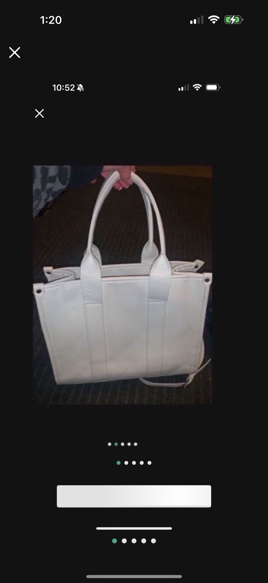 TOTE BAG PURSE WITH CROSSBODY STRAP