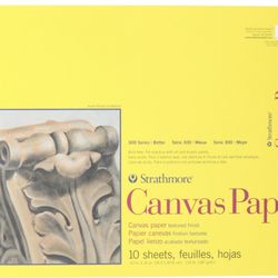 Strathmore Canvas Paper 12in x 16in 10 sheets