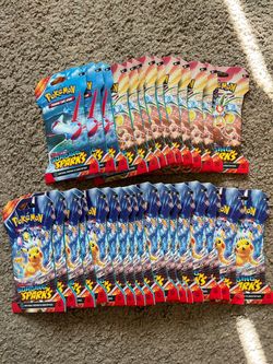 Pokémon TCG Scarlet & Violet Surging Sparks Booster/Blister Packs