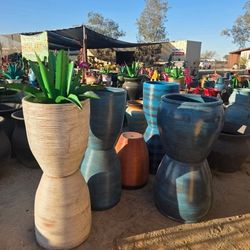 🌵Cactus-Loving Pots🪷Handmade Clay Charm🪴Talavera+Terracotta 🍄