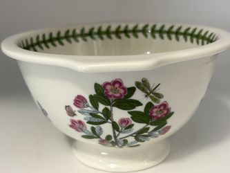 Portmeirion Botanic Garden Footed Bowl Susan Williams-Ellis Made in England