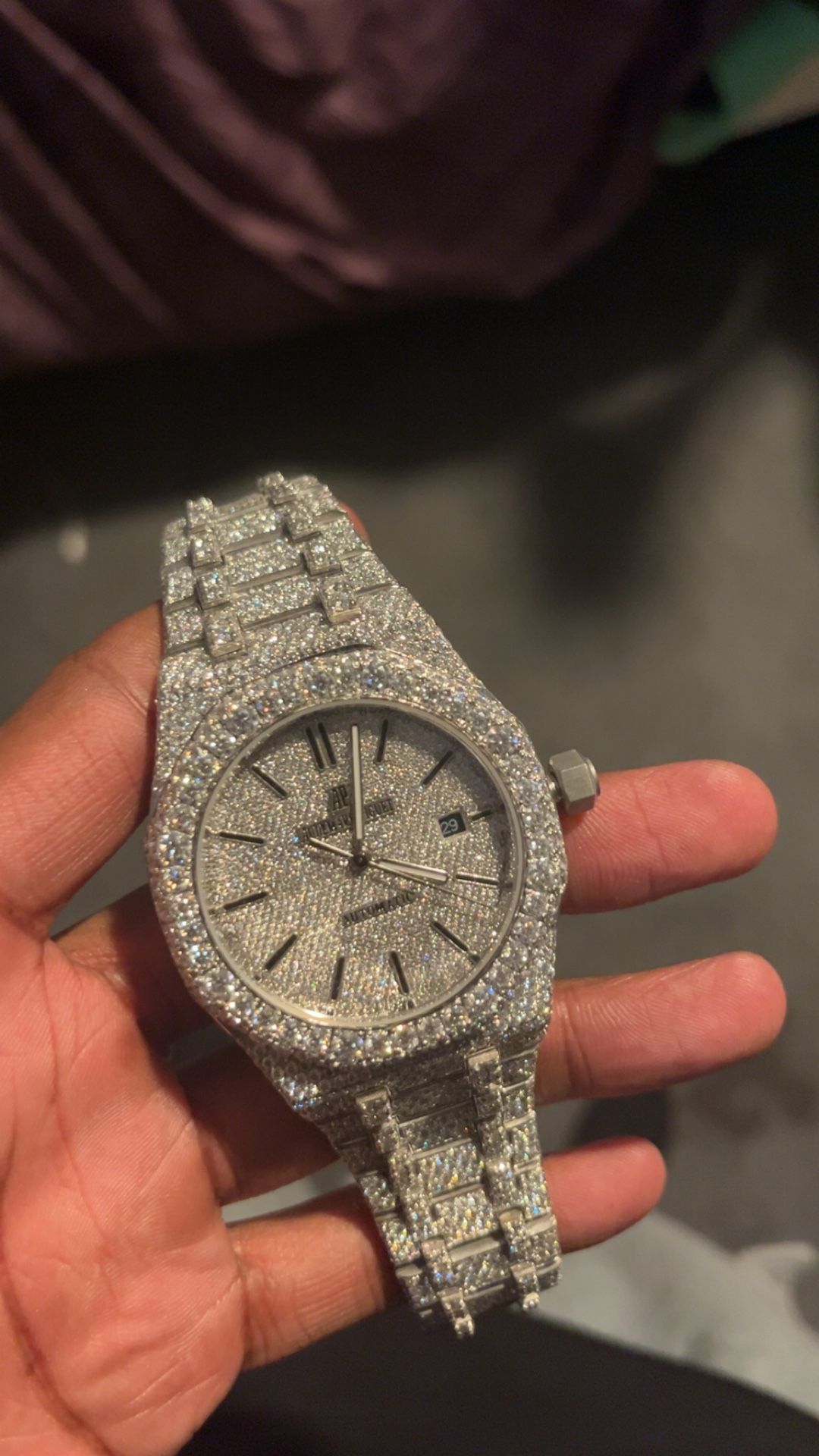 Moissanite VVS AP WATCH