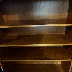 48” Bookcase 4 Shelf Oak