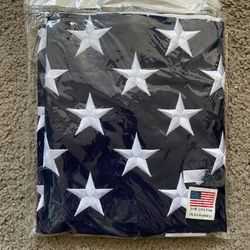 3x5ft embroidered American flag