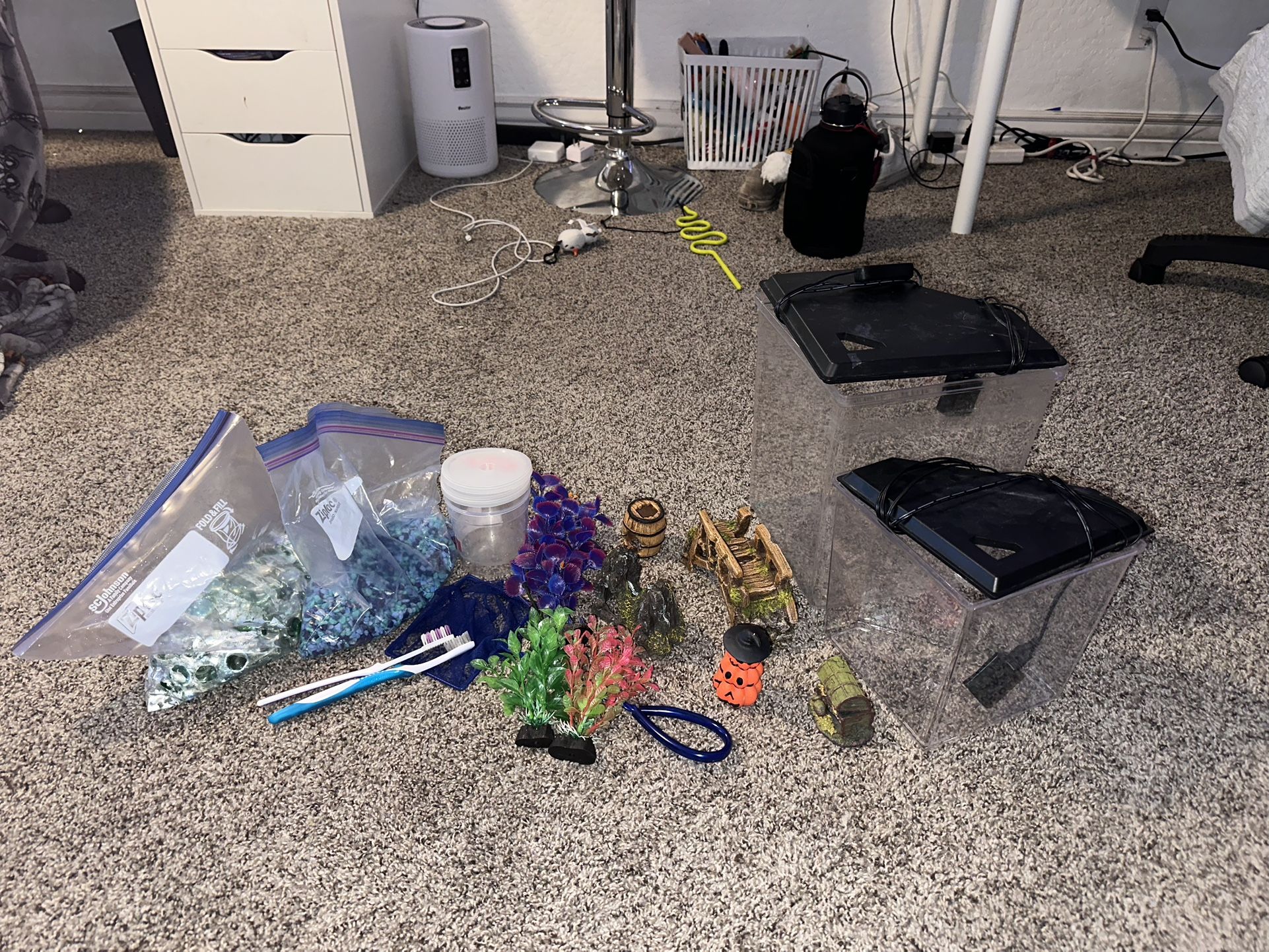 Betta Fish Tank Starter Kit