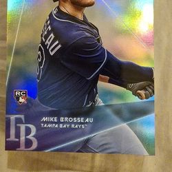 Mike Brosseau Topps Rc Rainbow Foil 